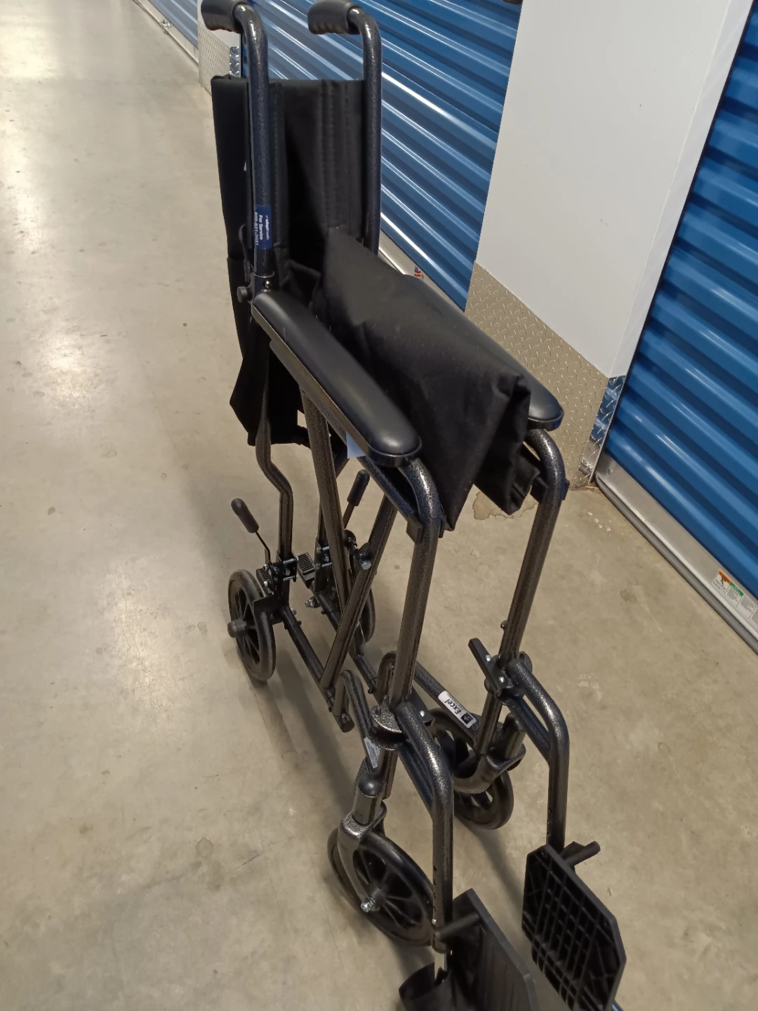 Excel Steel Transport Foldable Wheelchair - photo 2
