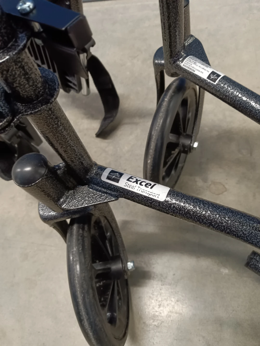 Excel Steel Transport Foldable Wheelchair - photo 3
