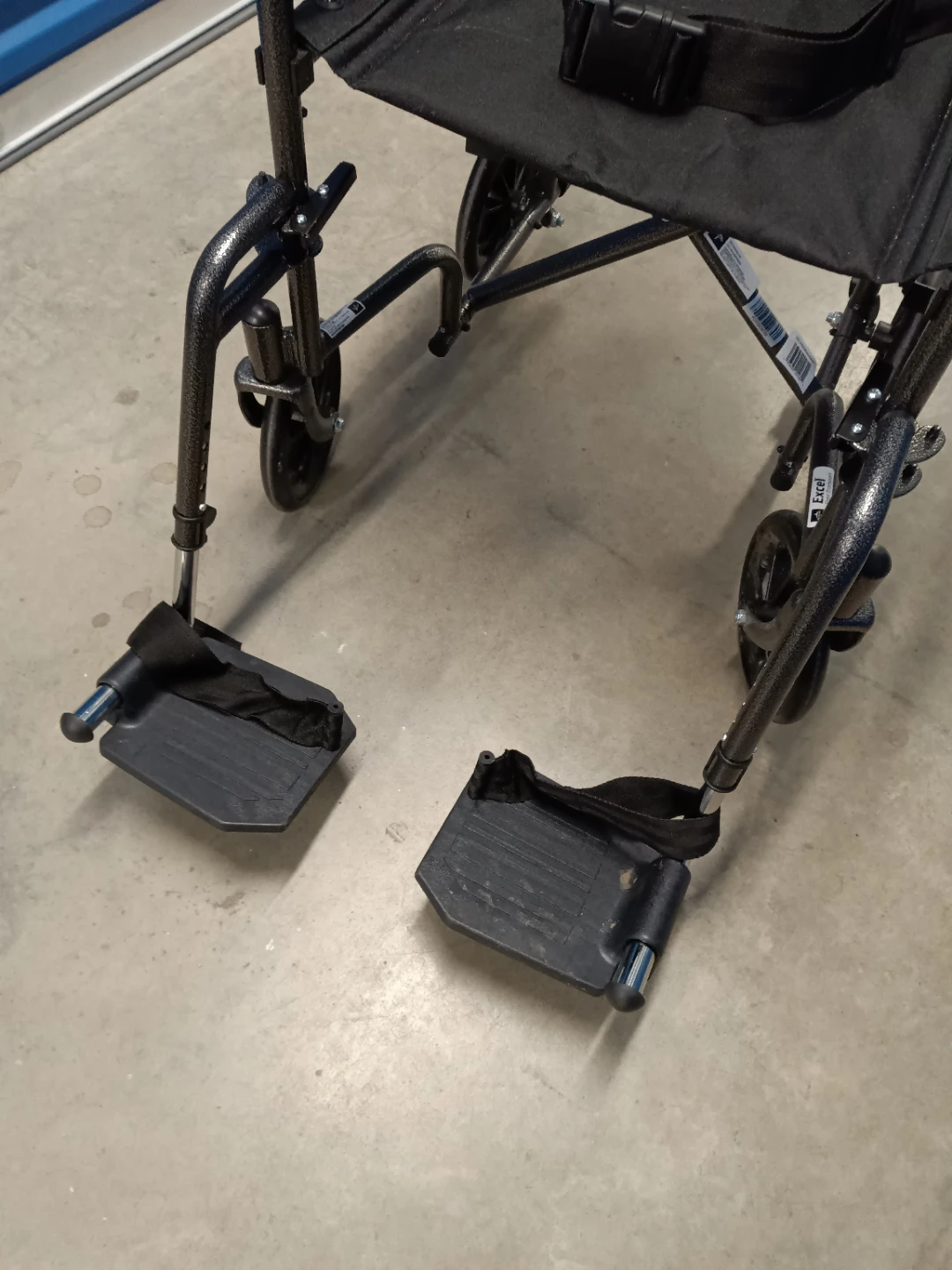 Excel Steel Transport Foldable Wheelchair - photo 4
