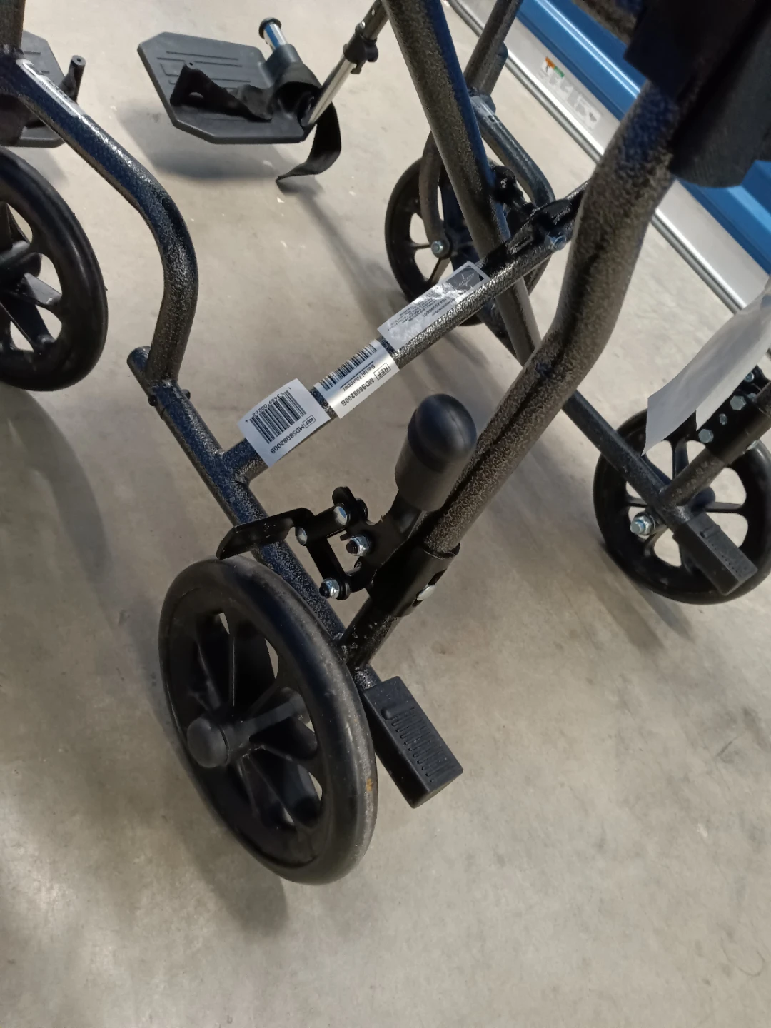 Excel Steel Transport Foldable Wheelchair - photo 5