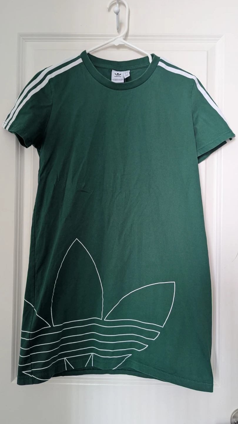 Adidas Originals dress with Trefoil print