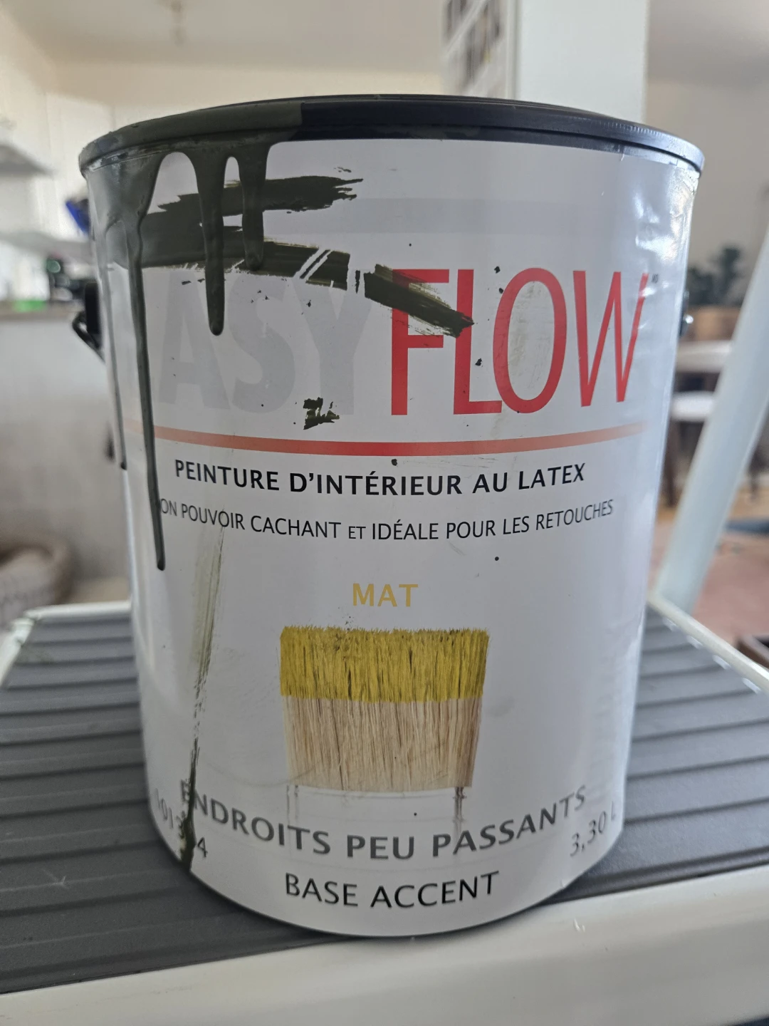 2/3 EASY FLOW Interior Latex Paint - Patina Bronze
