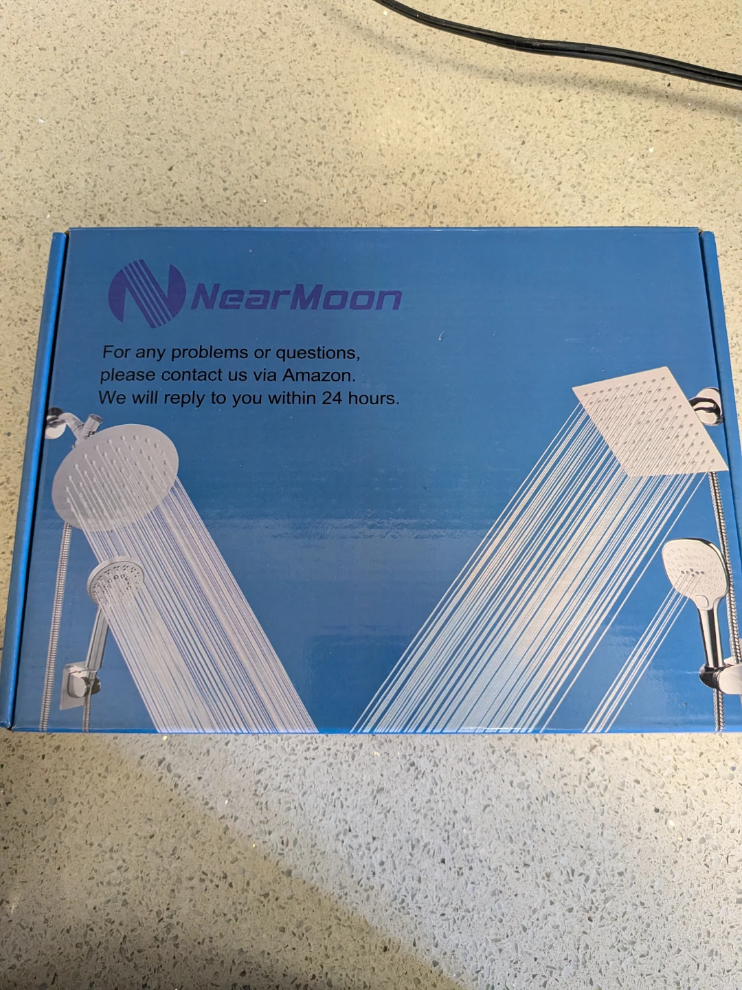 NearMoon Handheld Shower Head Set with Hose and Bracket 🌱