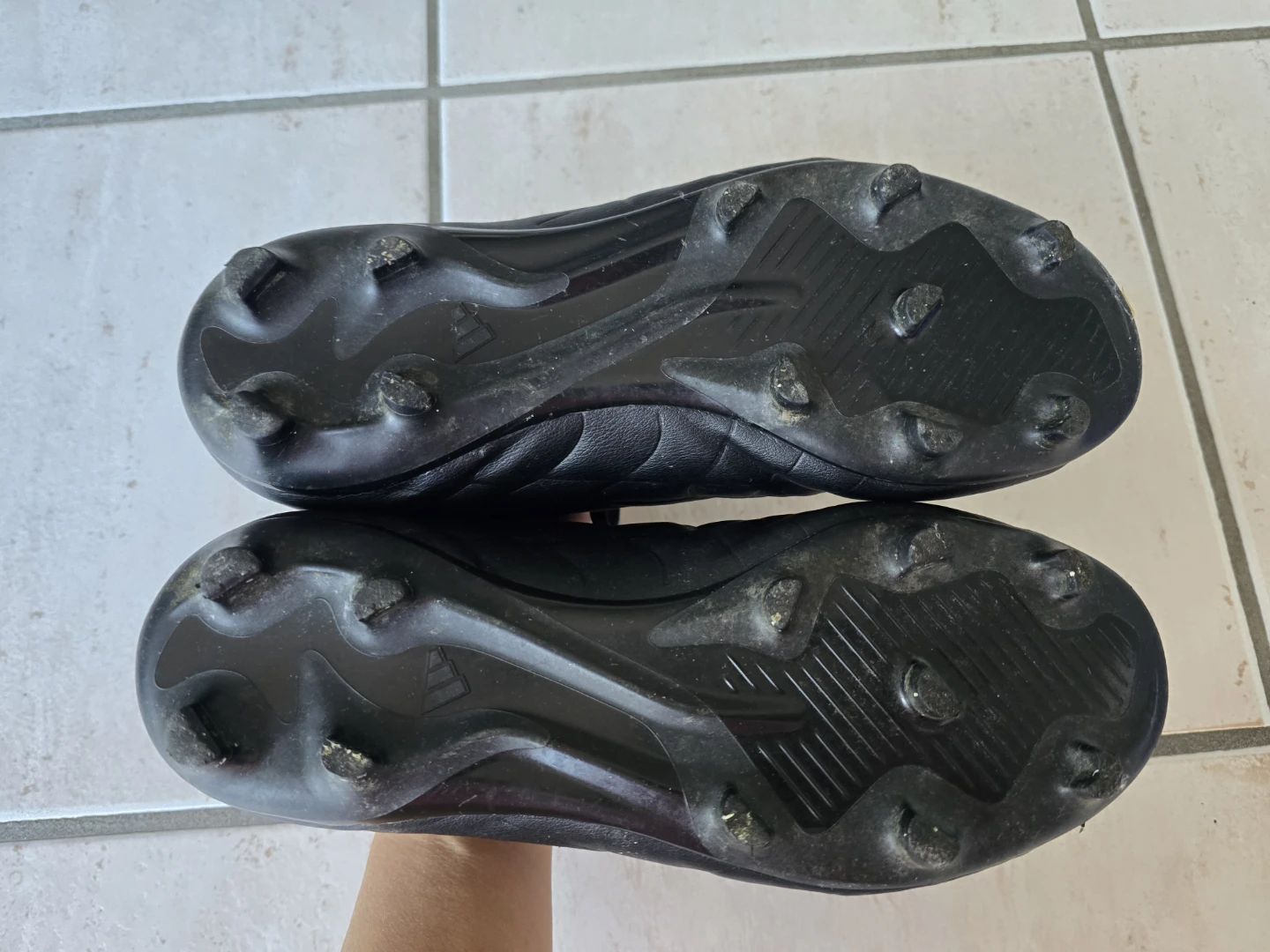 Adidas Black Soccer Cleats Size 6 - photo 5