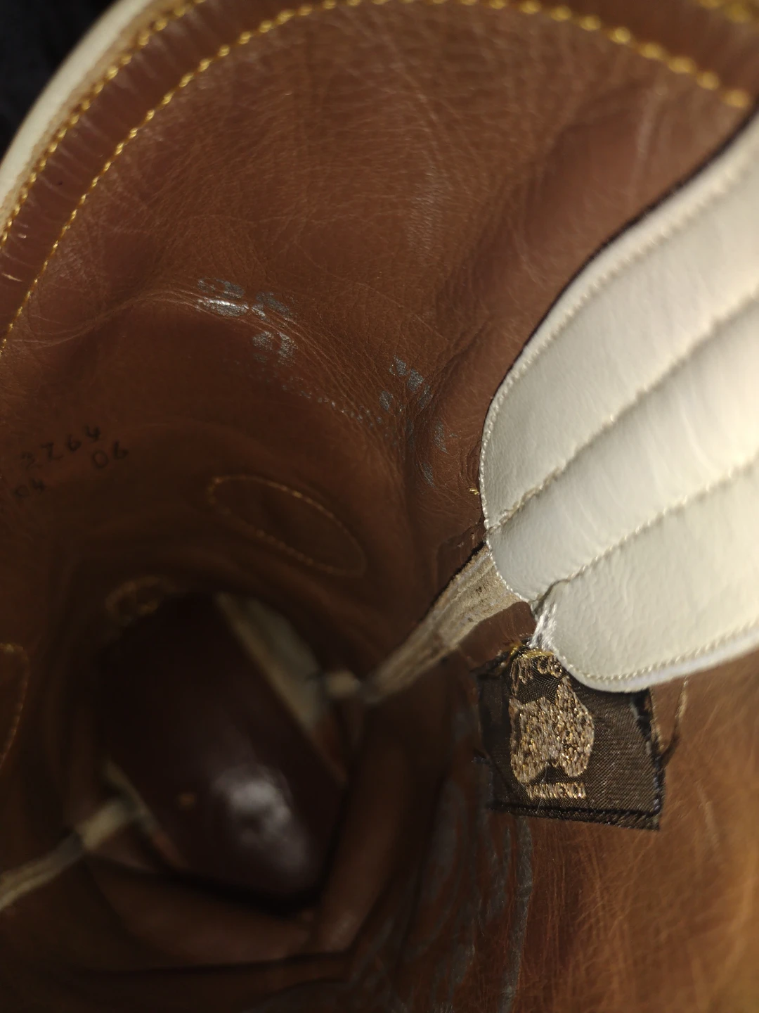 White Leather Alligator Western Cowboy Boots - photo 4