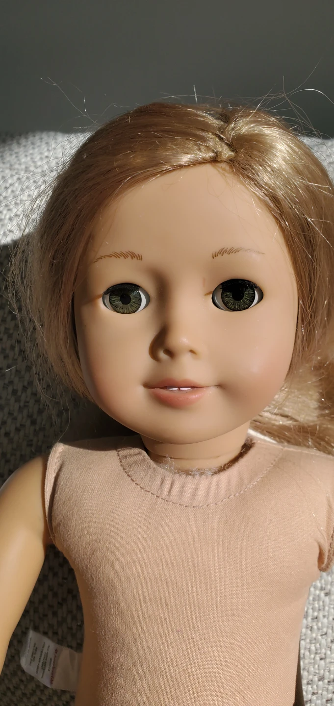 American Girl Doll Blonde Hair Green Eyes - photo 4