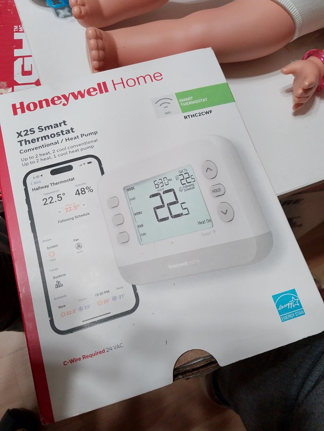 Honeywell Home X2S Smart Thermostat RTHC2CWF