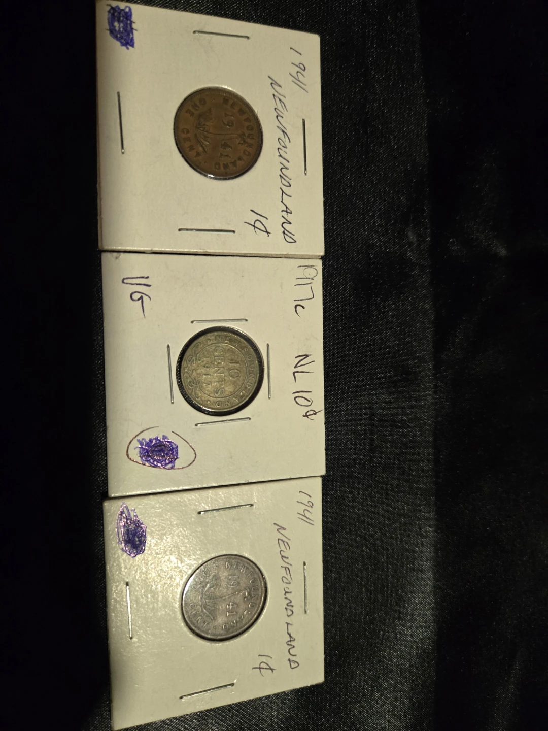 Newfoundland 1941 One Cent Coin