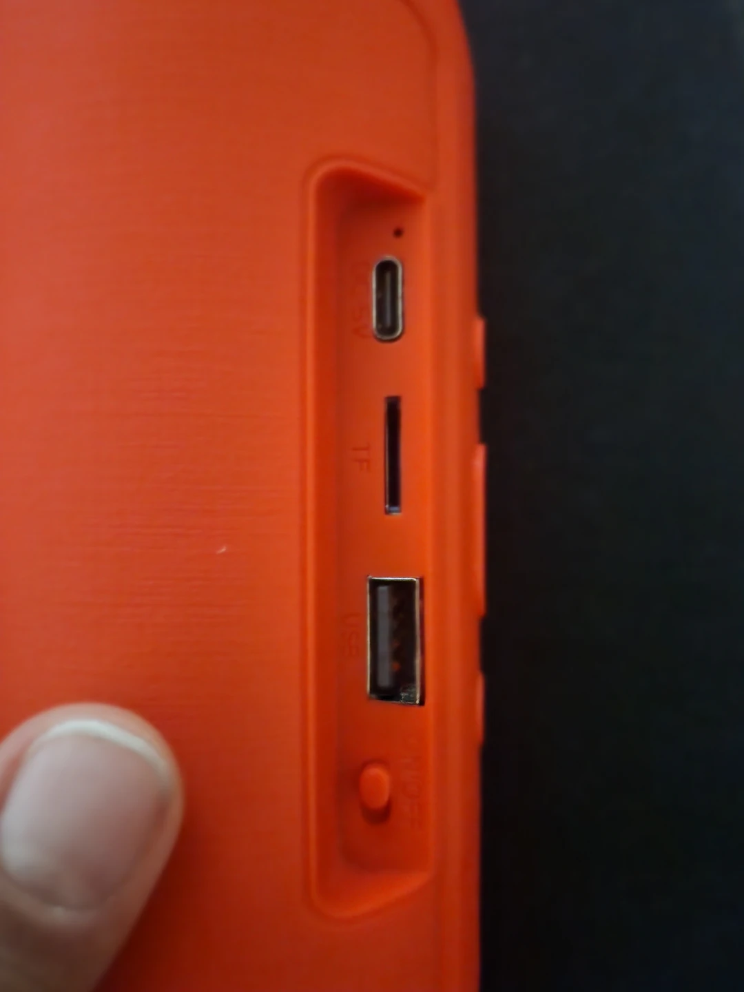 Orange Portable Bluetooth Speaker - photo 2