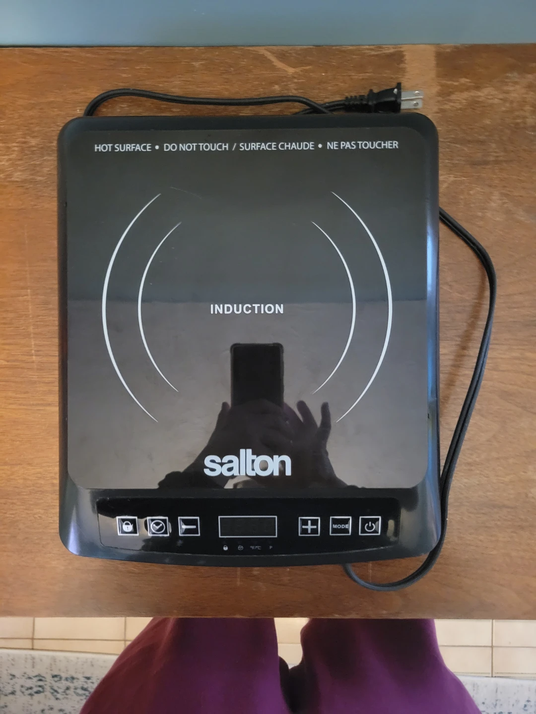 Salton Induction Cooktop