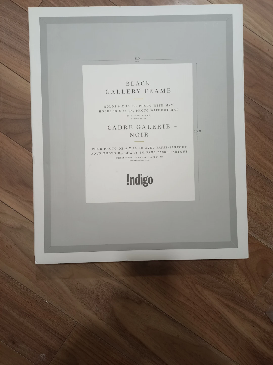 Indigo Black Gallery Frame 14 x 17 in.