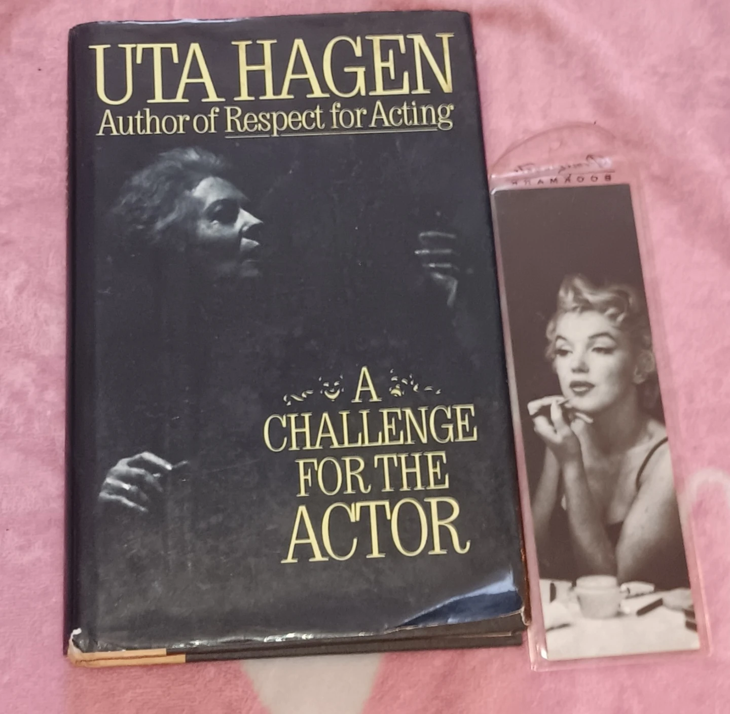 Acting Book with Marilyn Monroe Bookmark