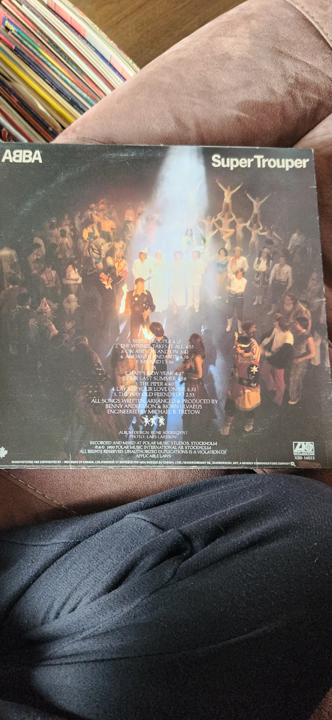 ABBA Super Trouper Vinyl Record - photo 2
