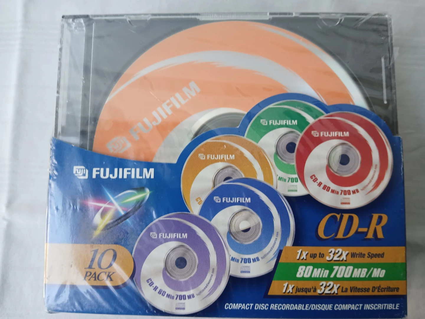 Fujifilm CD-R 10 Pack. Pick up only. Fixed price.