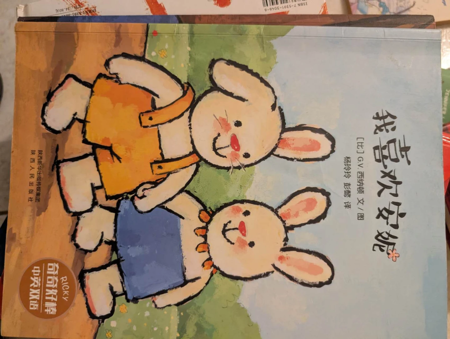 我喜欢安妮 (I Like Annie) Bilingual Children's Book