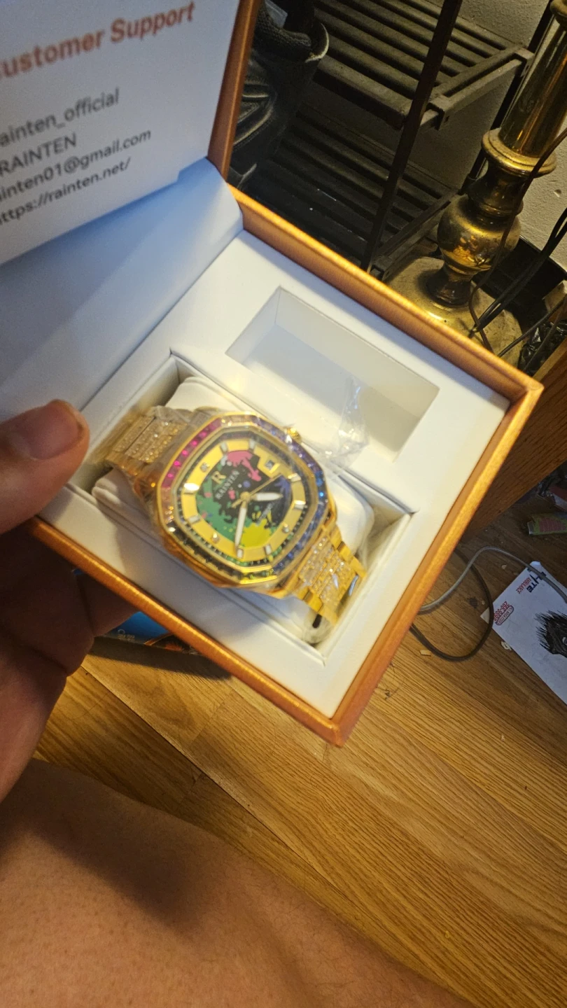 RAINTEIN Gold Watch