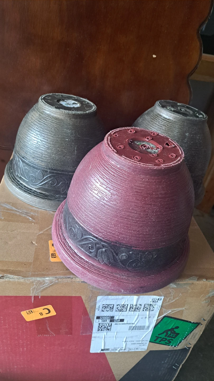 Set of 3 Decorative Planters - photo 2