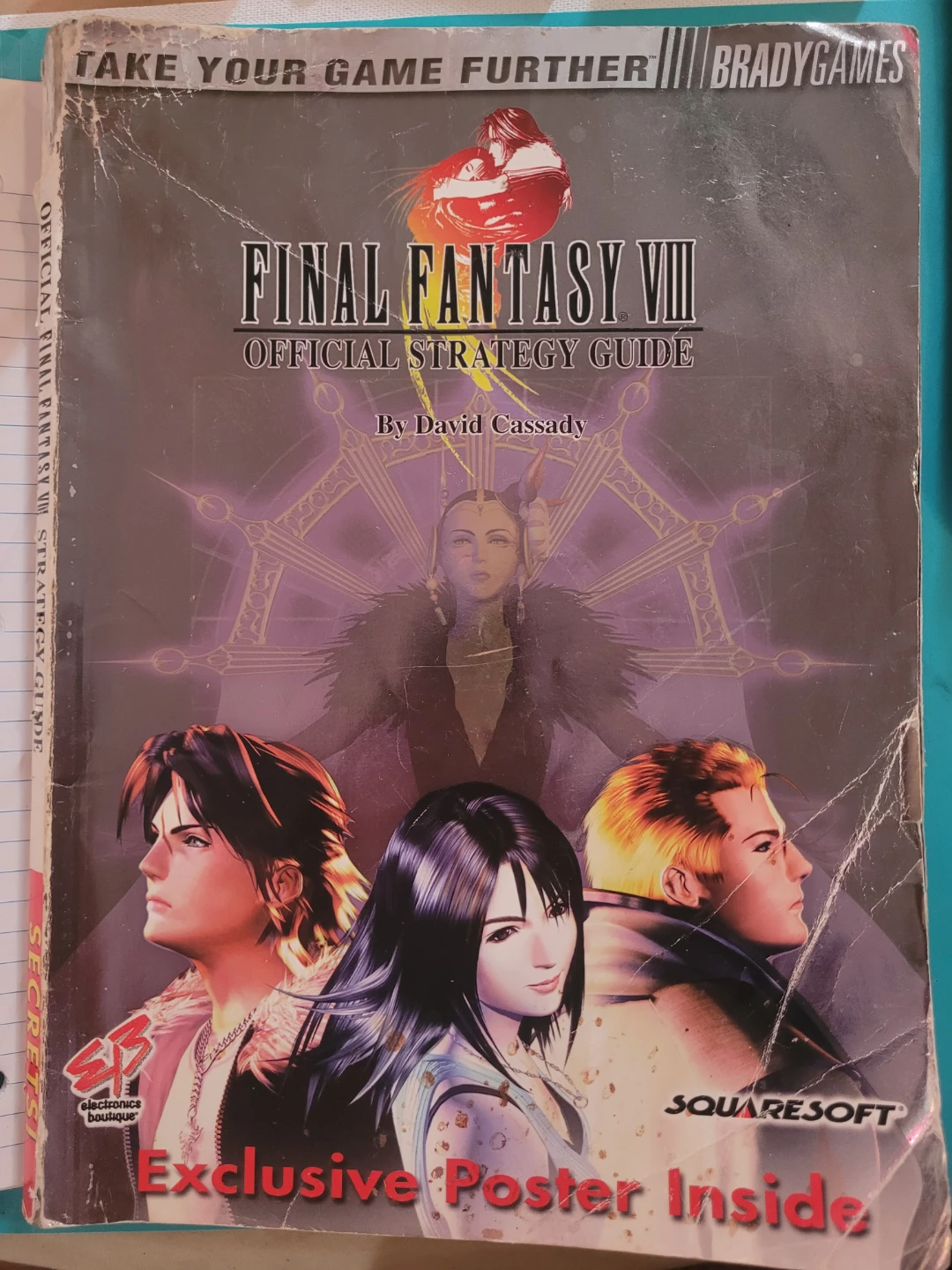 PS1 game &Final Fantasy VIII Official Strategy Guide