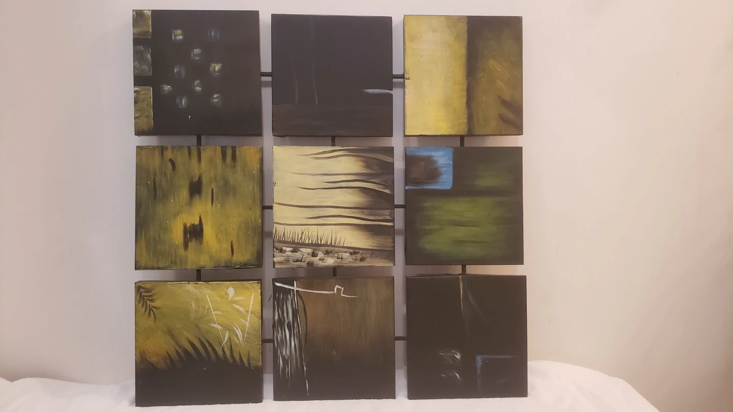 9-Piece Abstract Art Wall Decor Set