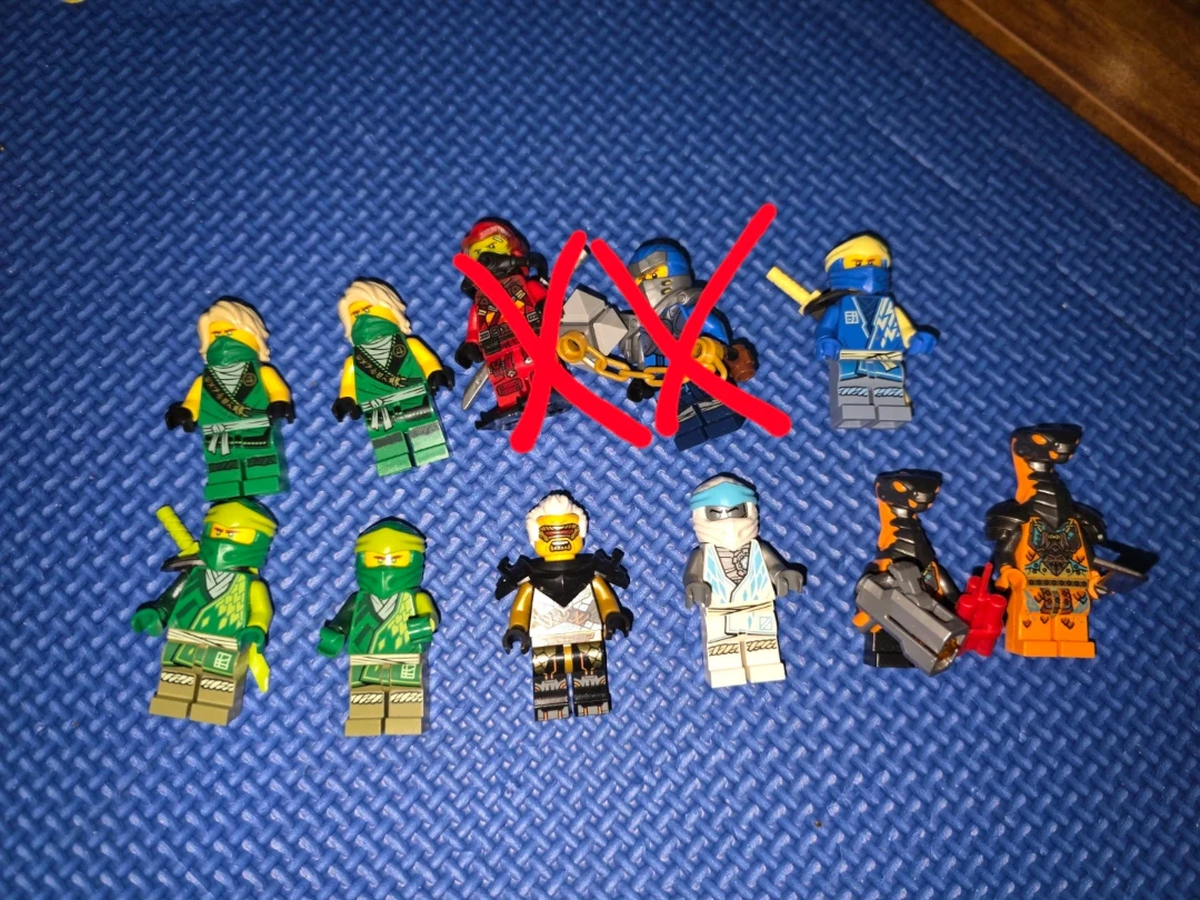 LEGO Ninjago Minifigures Lot