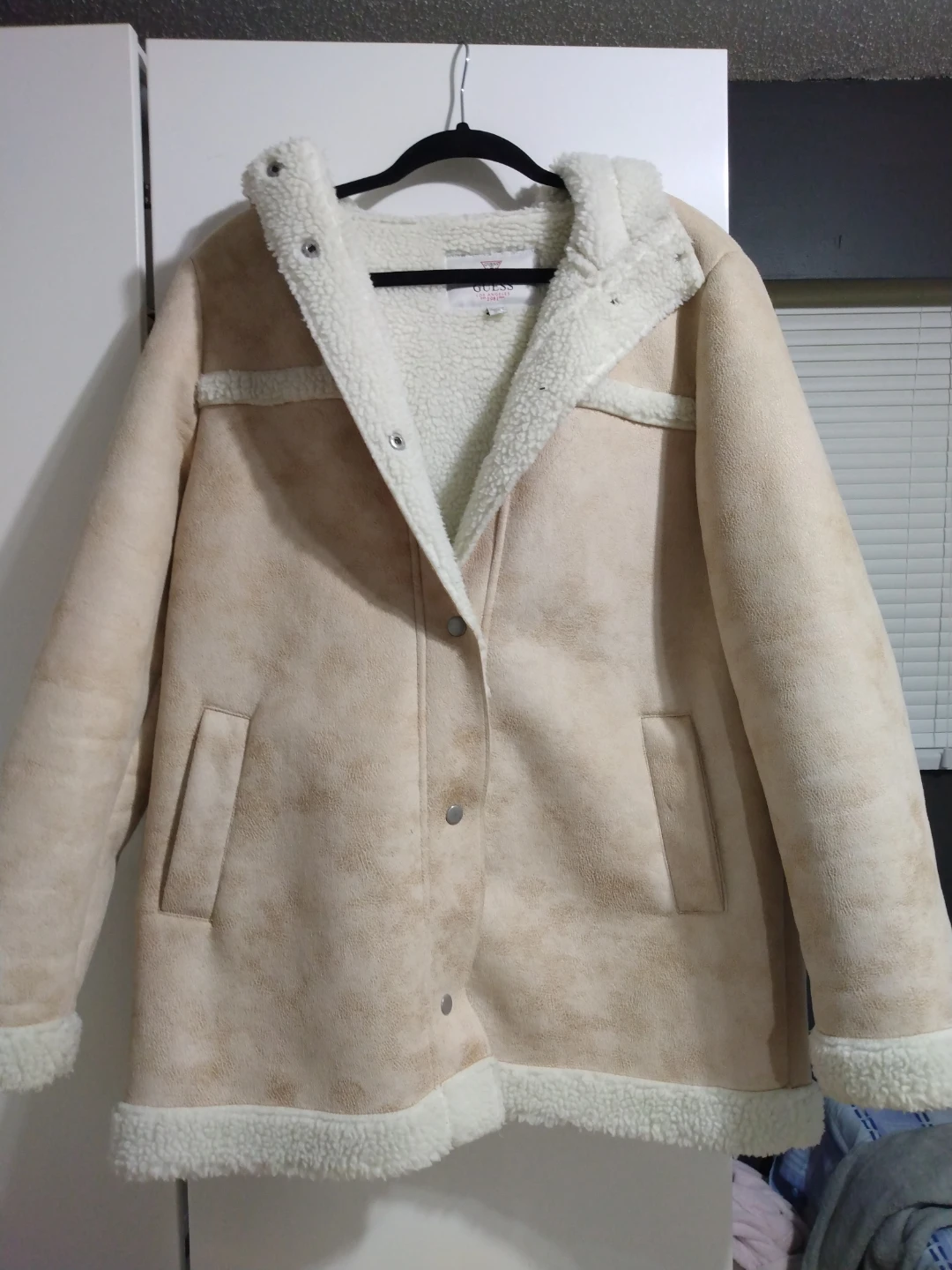 Guess Sherpa Lined Jacket