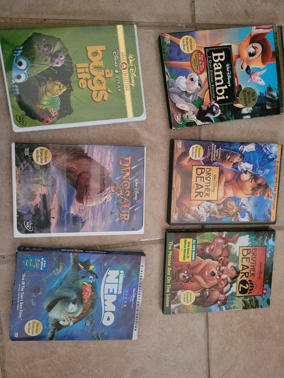Walt Disney Animal DVD Bundle