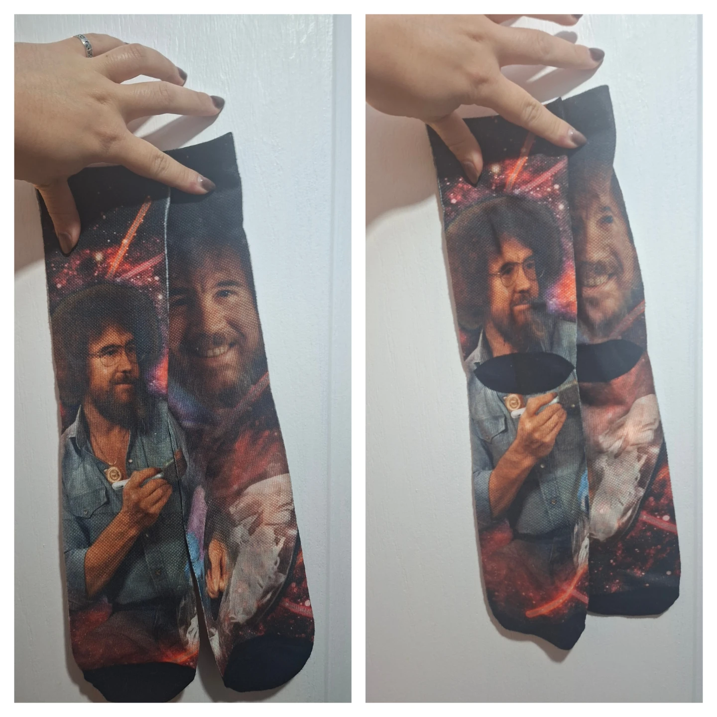 Bob Ross Socks (Mens Medium)
