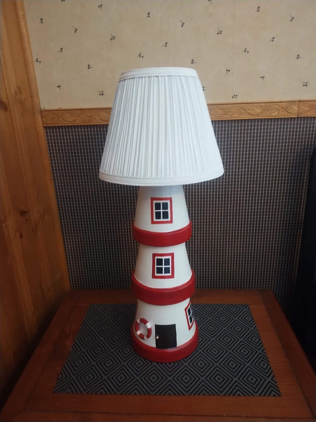 Unique 2D Lighthouse Lamp