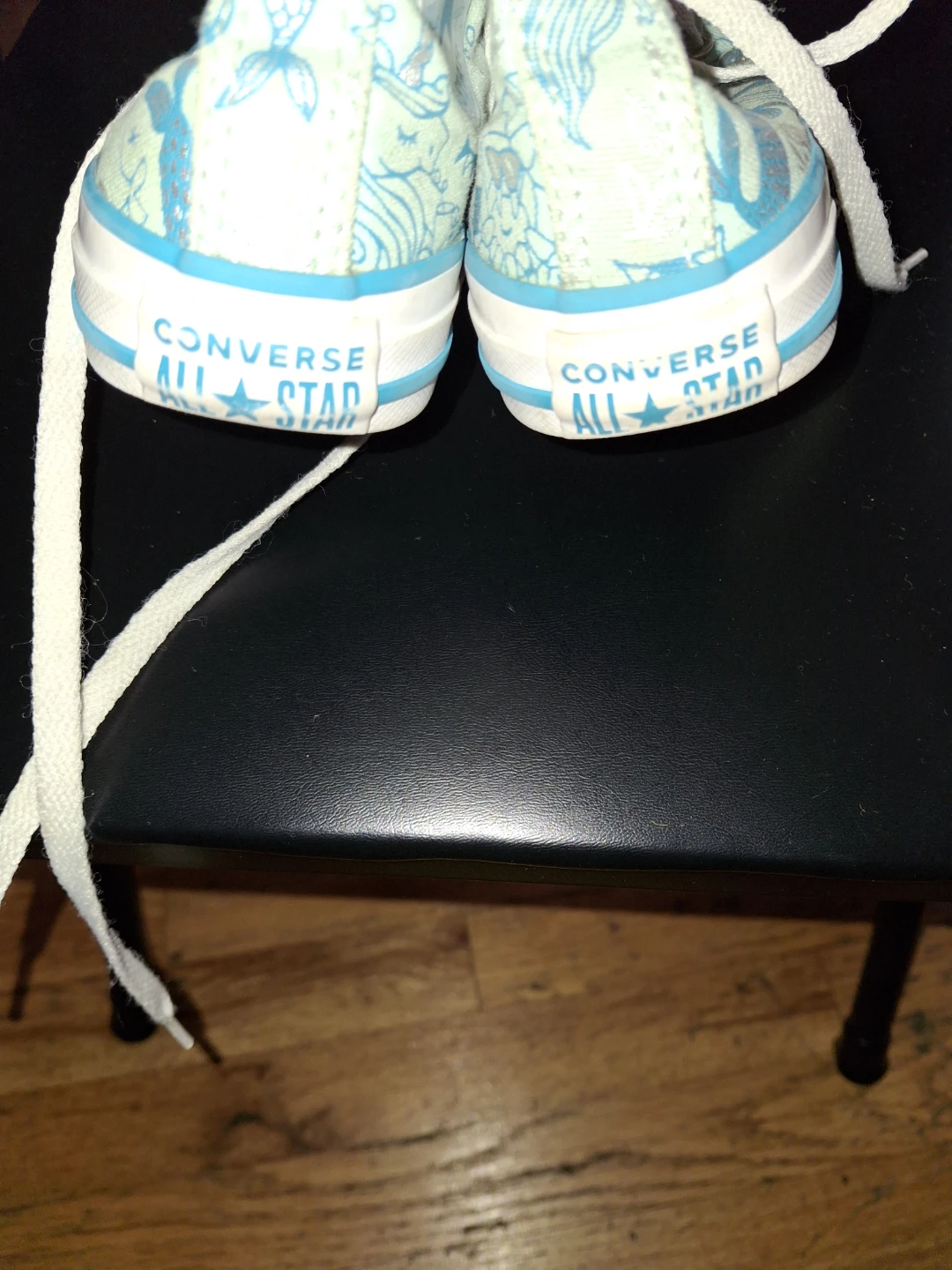 Converse All Star High Top Mermaid Print Shoes - photo 3