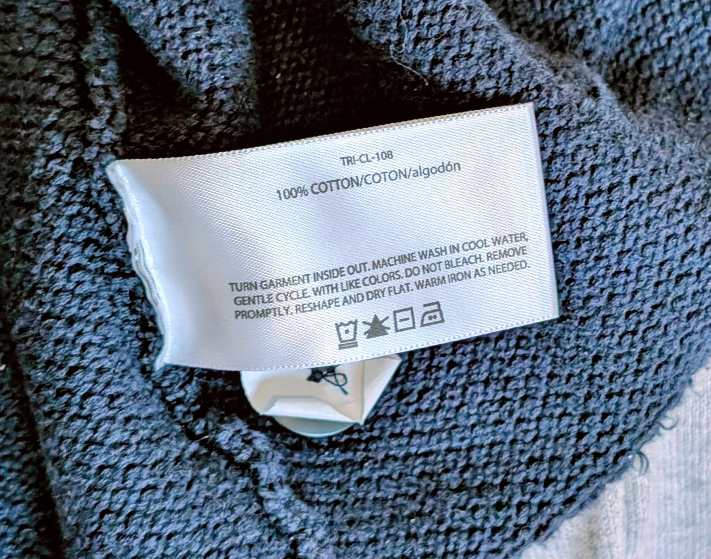 Haggar Heritage Collection Cardigan - Navy, Size L - photo 5
