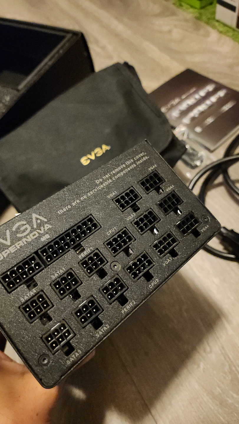 EVGA 1000W Platinum Power Supply (working video attached) - photo 4