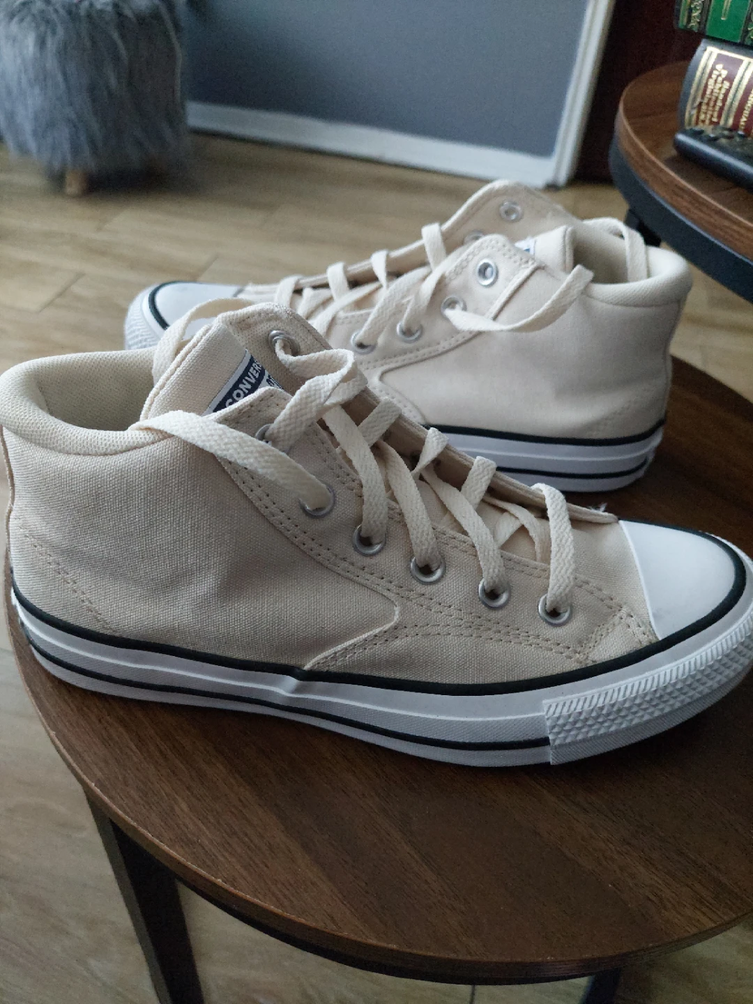 Converse Chuck Taylor All Star Mid Top Sneakers - Beige