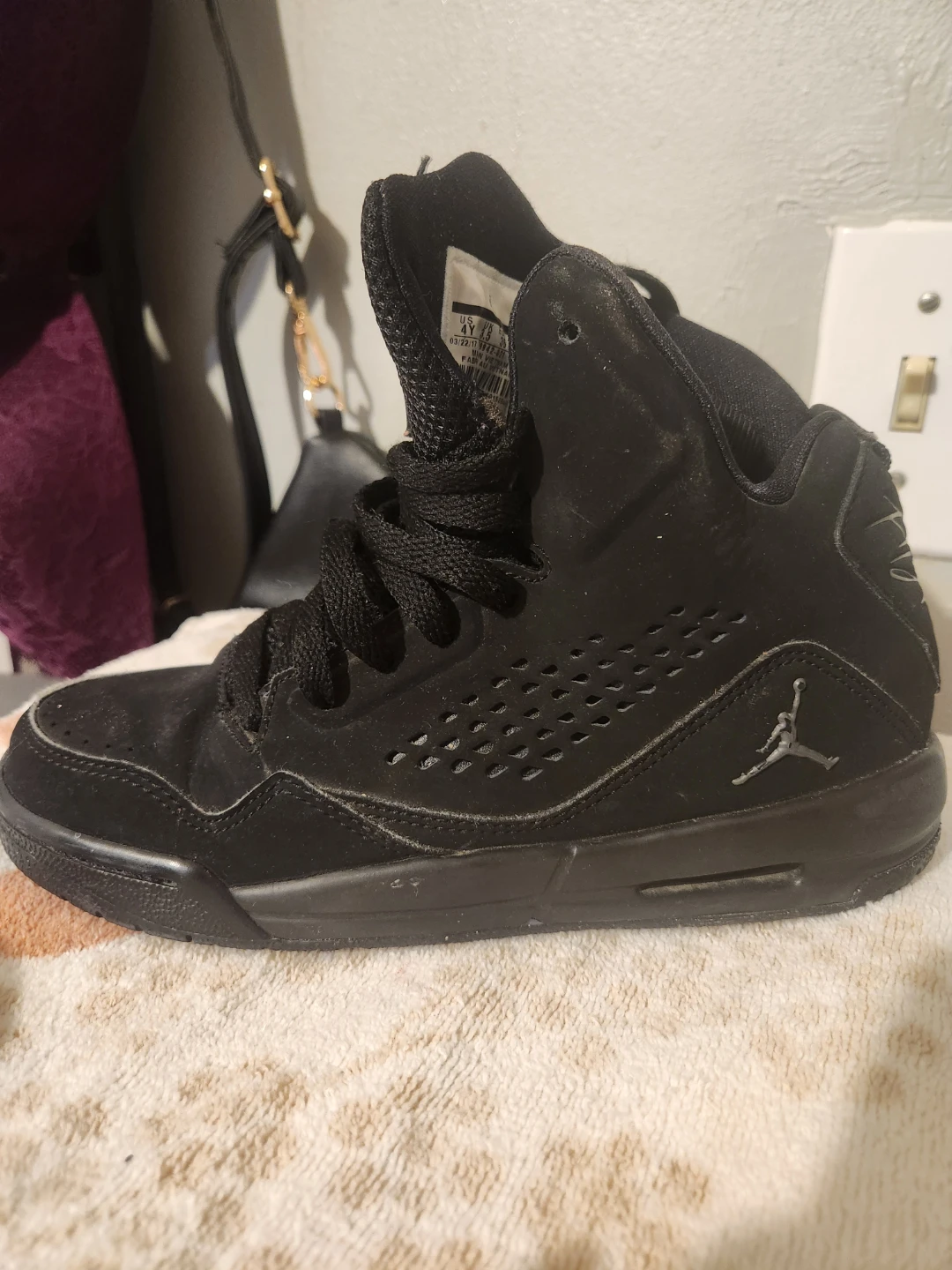Jordan Flight Black Kids Shoes - photo 2