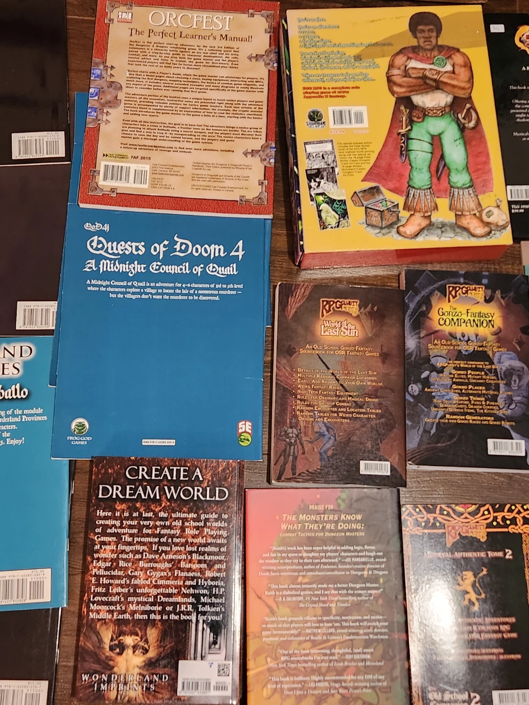 HUGE D&D/OSR/TTRPG Book Lot - 28 pieces - photo 2