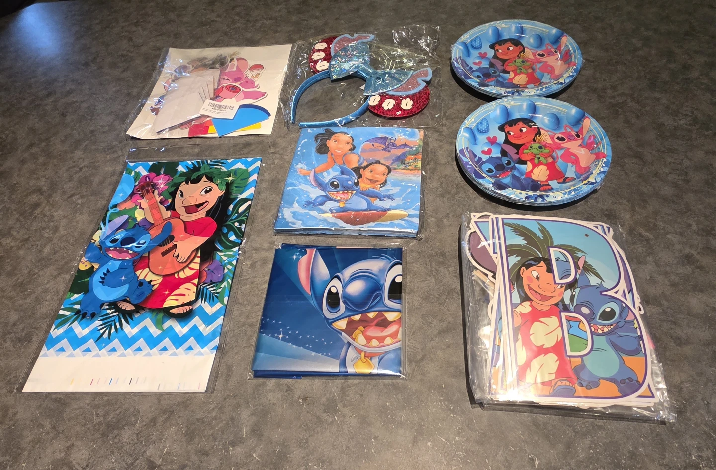 Lilo & Stitch Birthday Party Supplies Set
