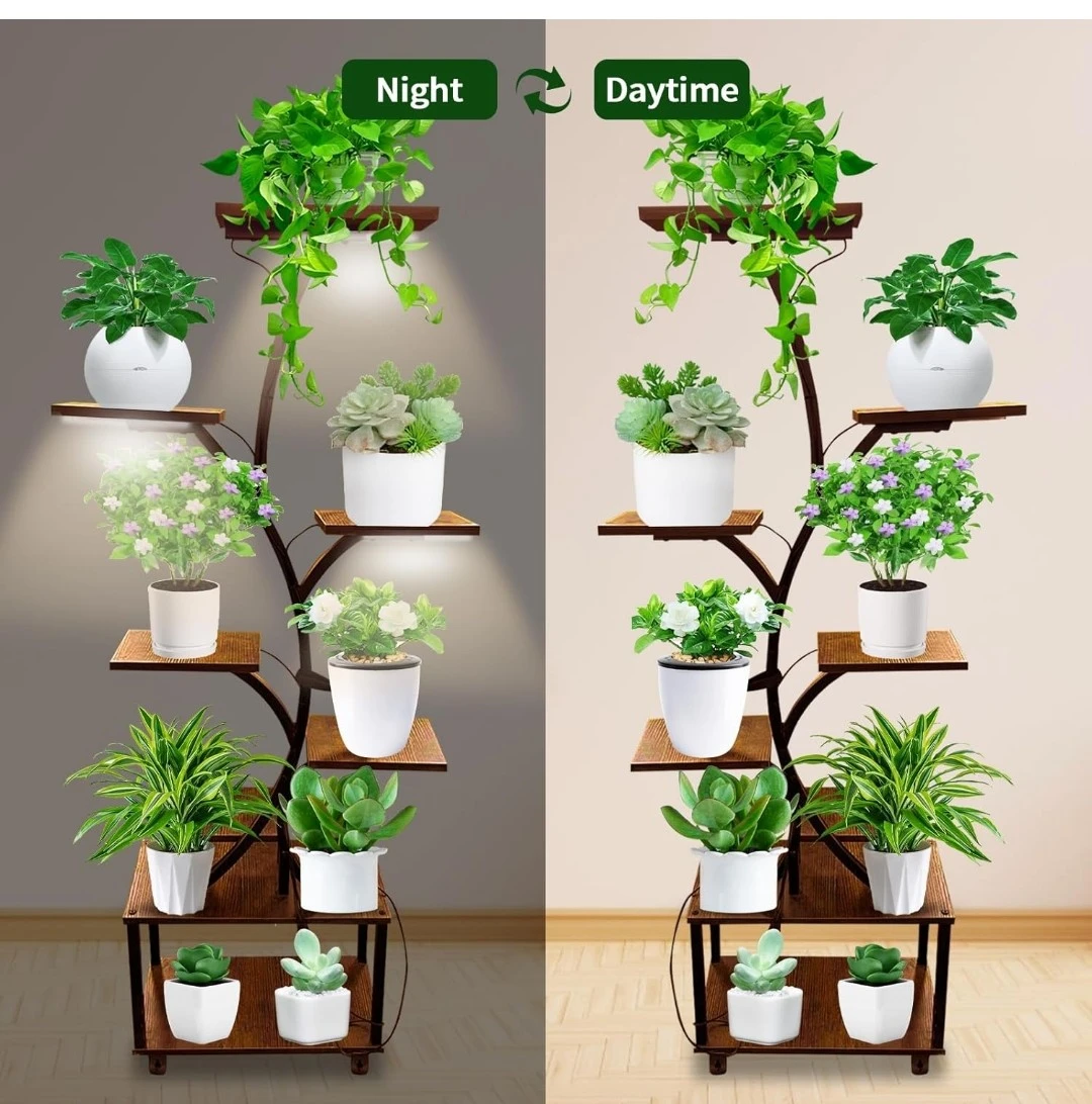 7-Tier Plant Stand with Lights - photo 5