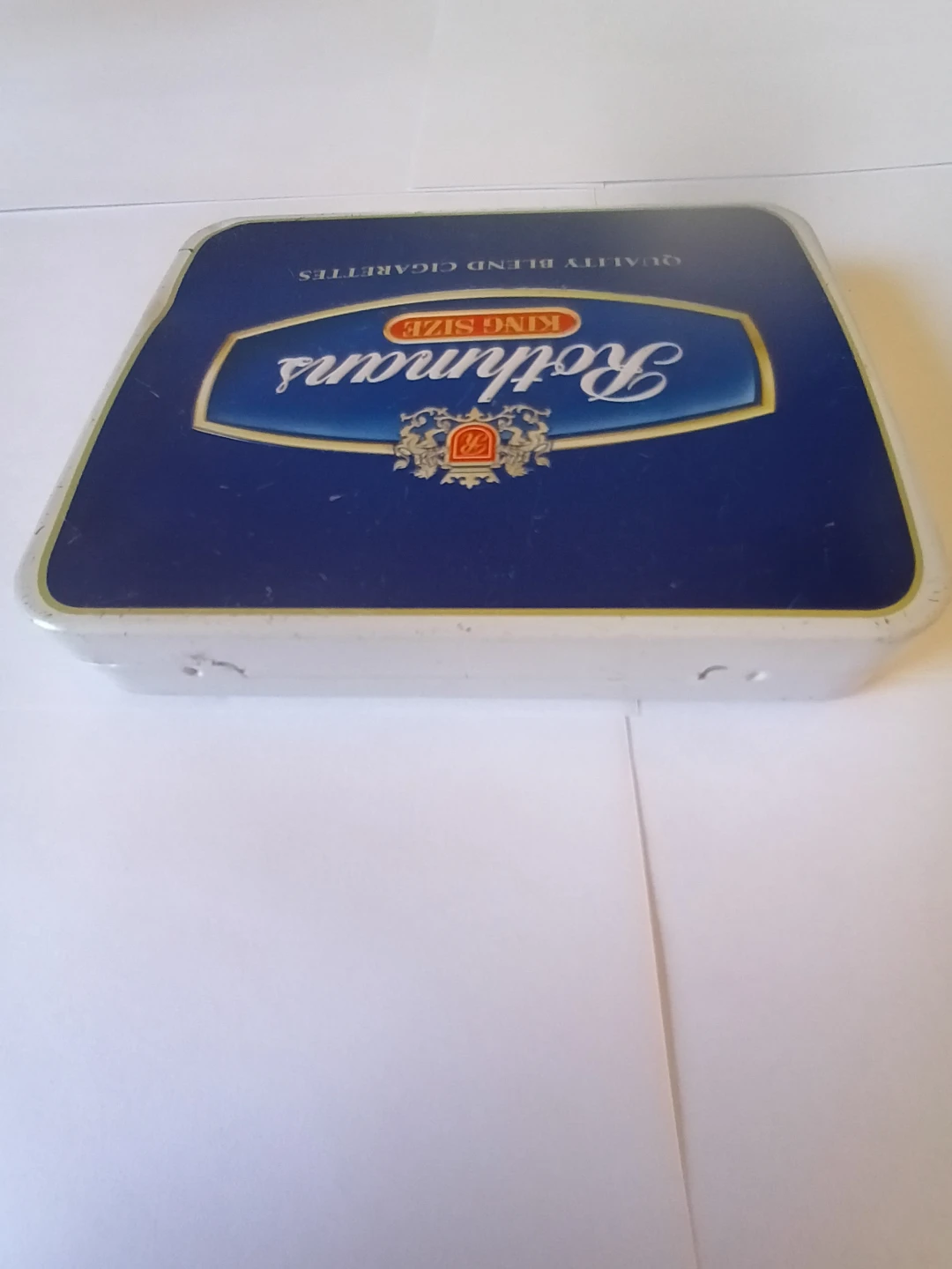 Rothmans cigarette tin - photo 3