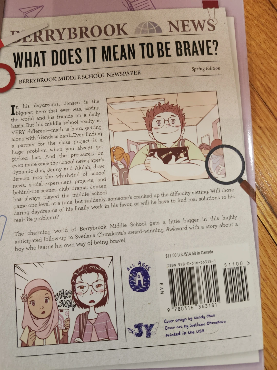 Brave Graphic Novel by Svetlana Chmakova - photo 2