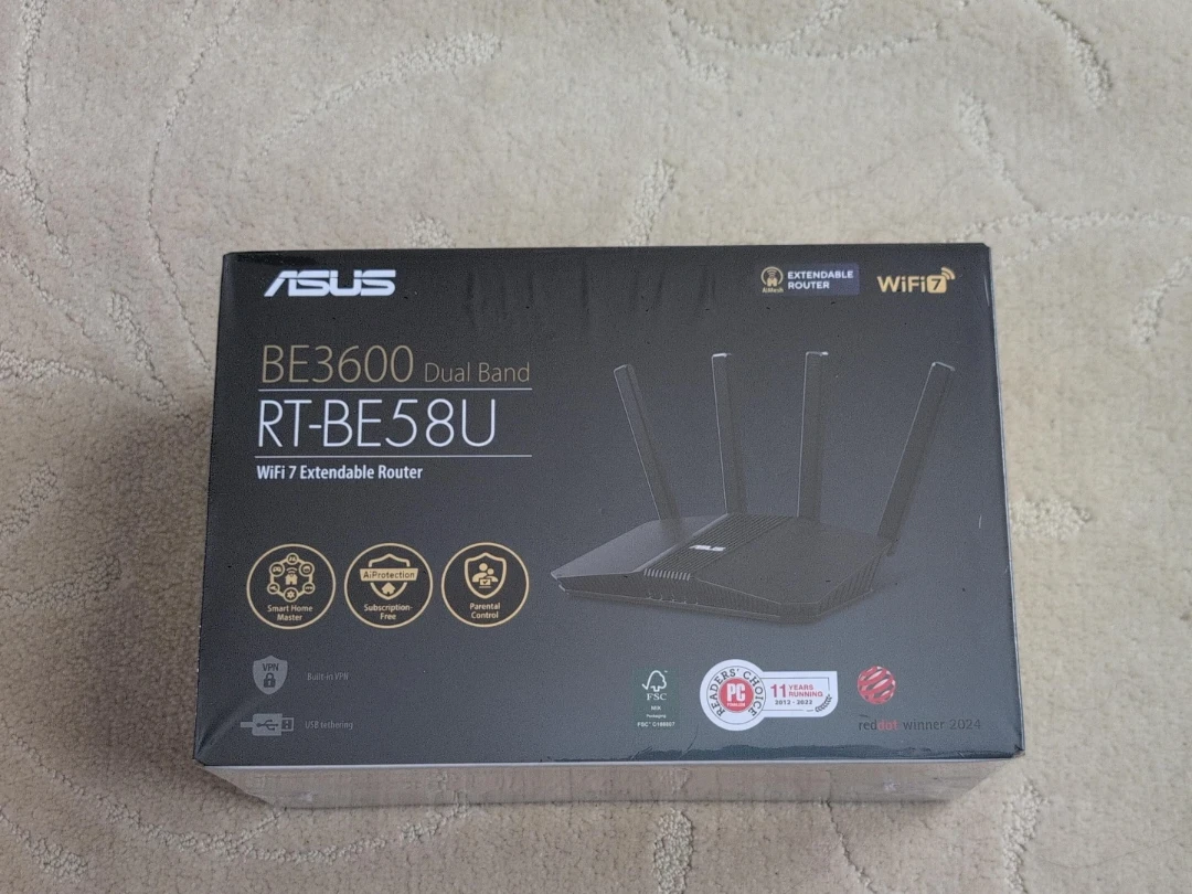 ASUS RT-BE58U WiFi 7 Extendable Router