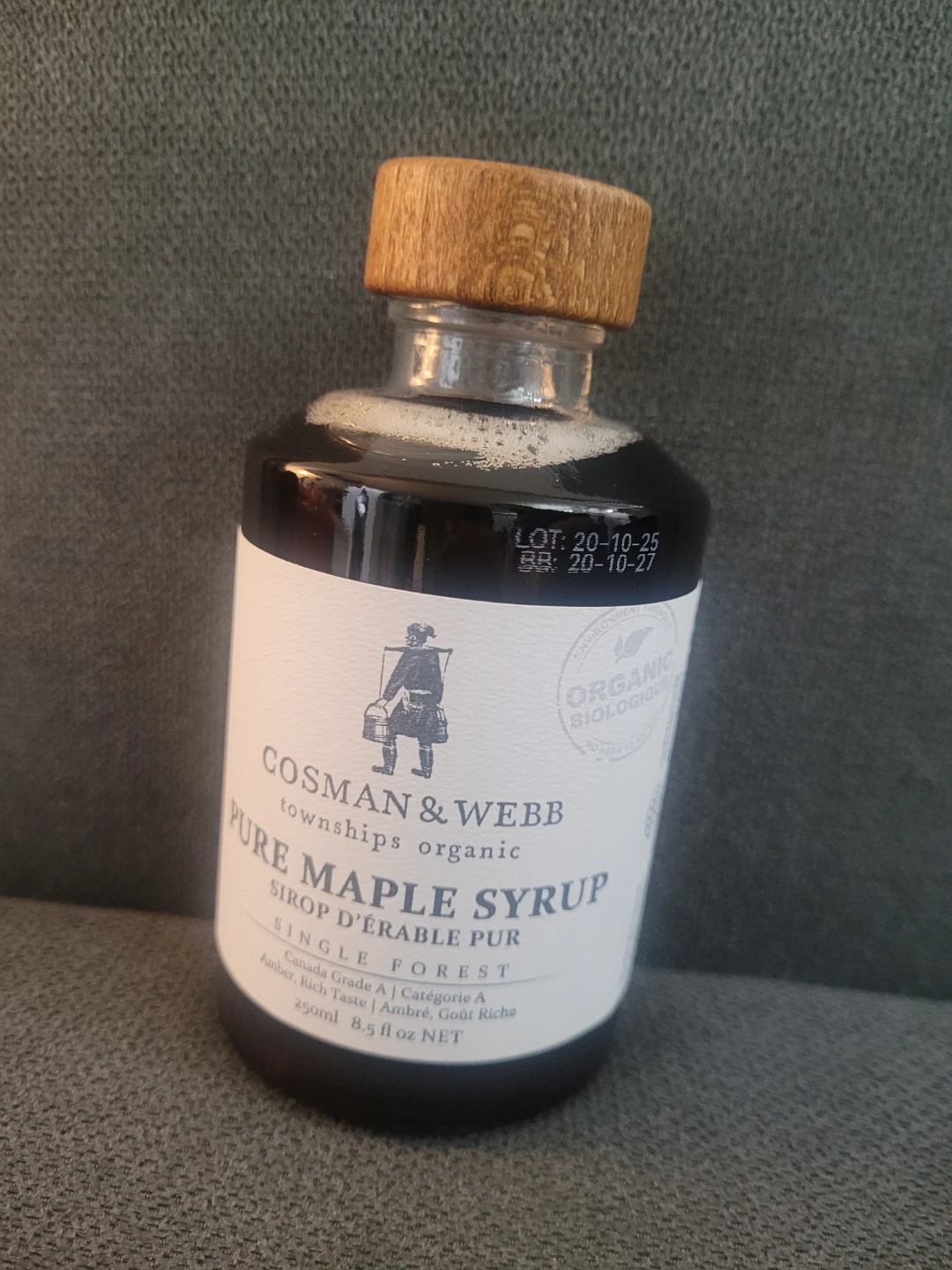 Cosman & Webb Pure Maple Syrup 250ml