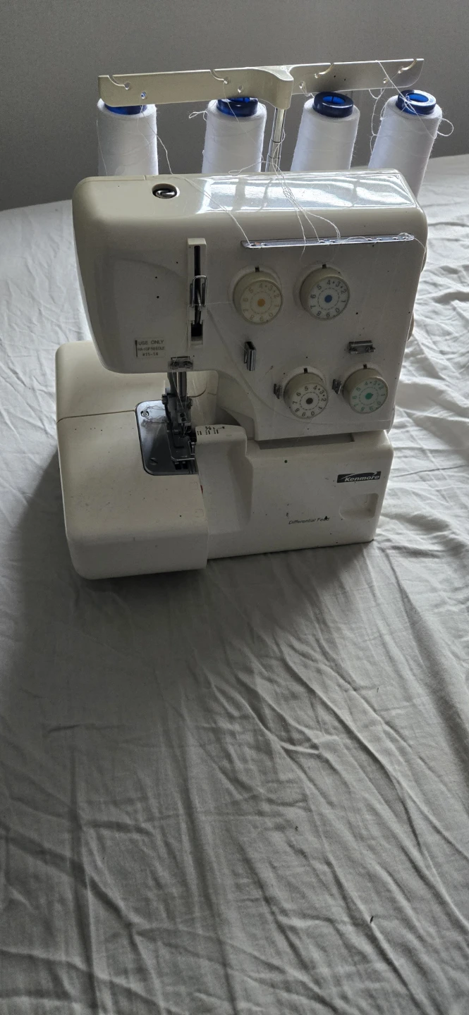 Home sewing serger machine - photo 2
