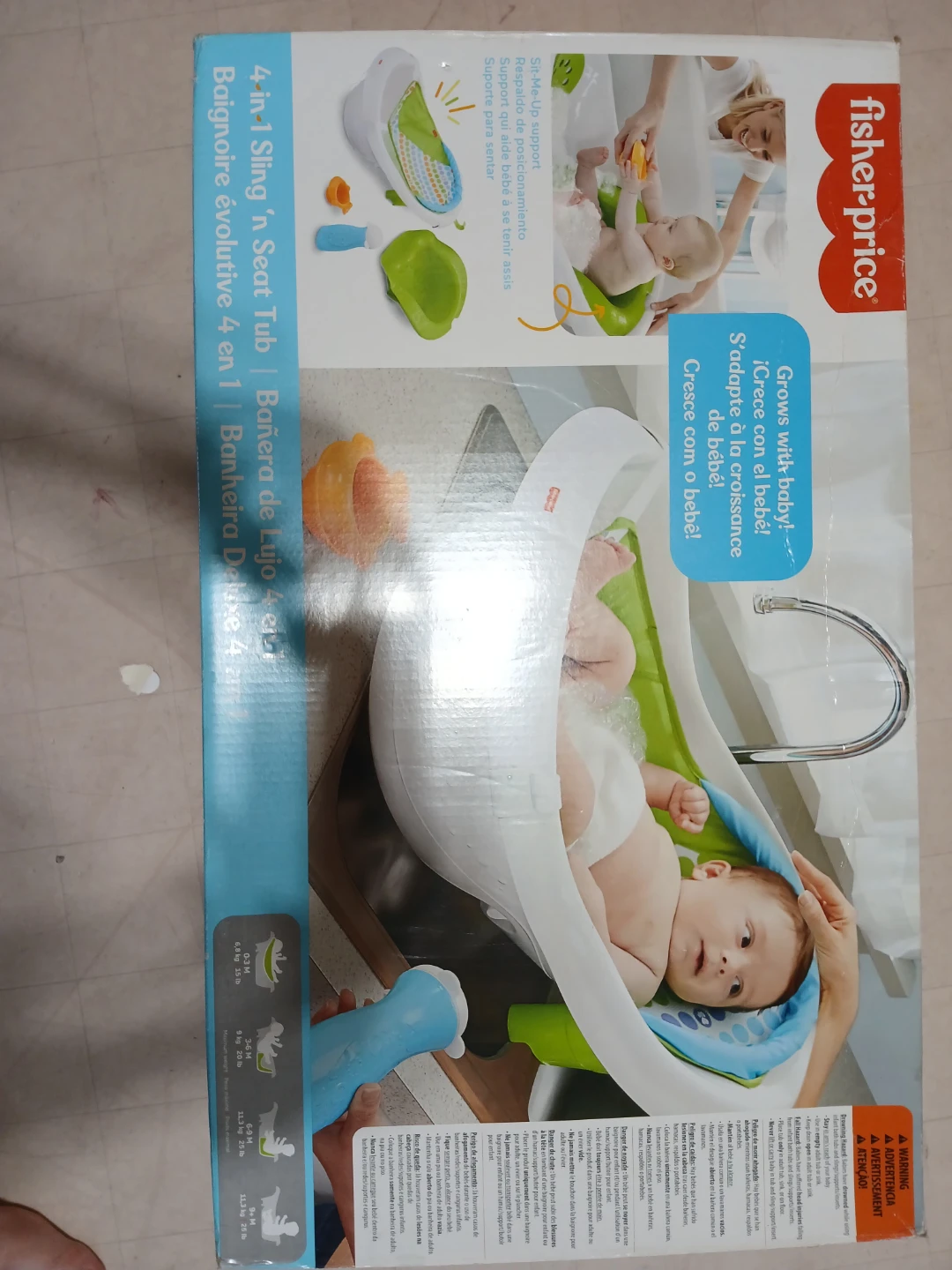 Fisher-Price 4-in-1 Sling 'n Seat Baby Tub