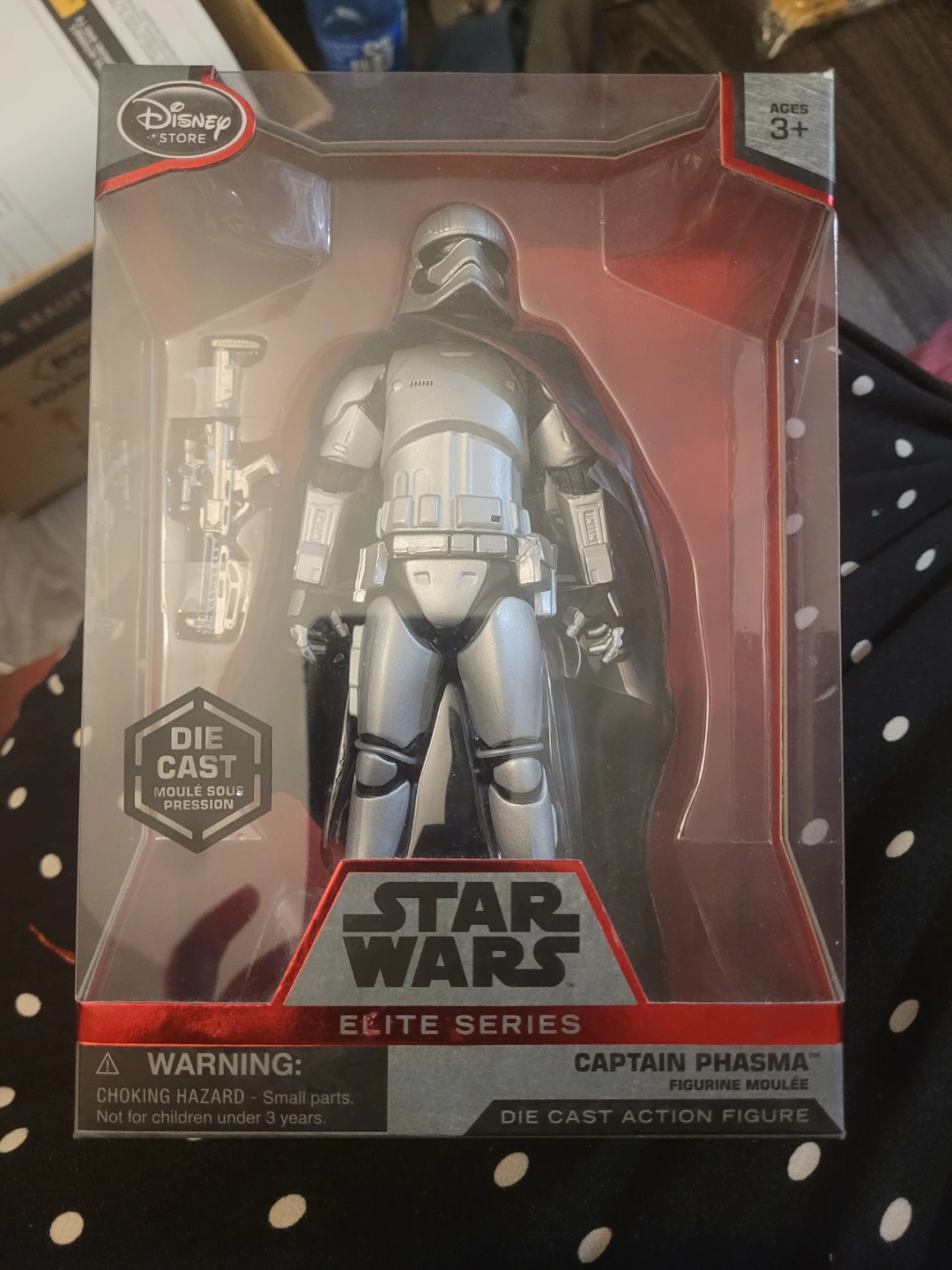 Star Wars Elite Series Captain Phasma Die Cast Action Figure