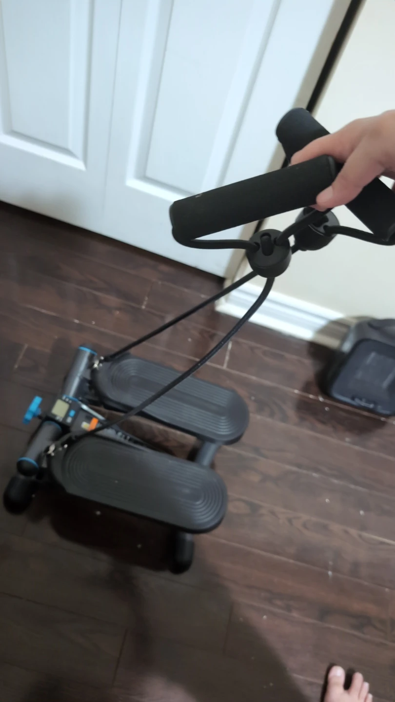 Mini Stair Stepper with Resistance Bands
