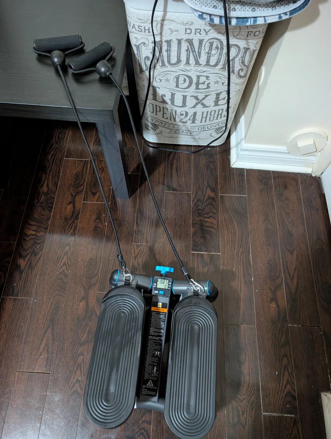 Mini Stair Stepper with Resistance Bands - photo 2