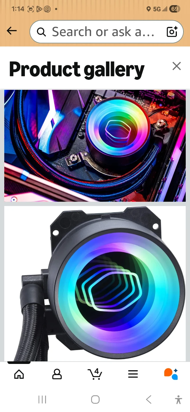 Cooler Master MasterLiquid ML240L RGB Liquid CPU Cooler - photo 4