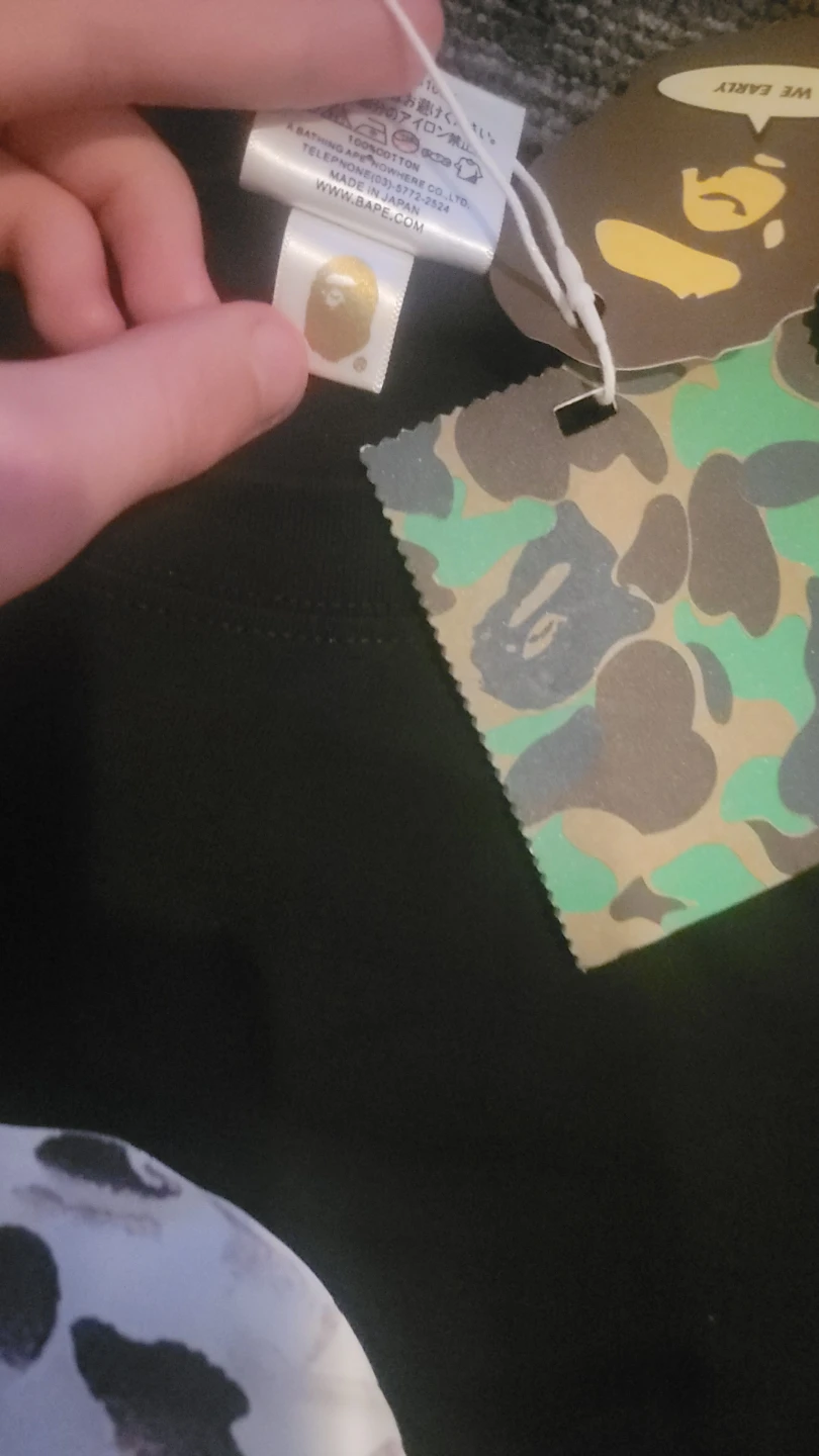 A Bathing Ape BAPE Camo Face T-Shirt - photo 4