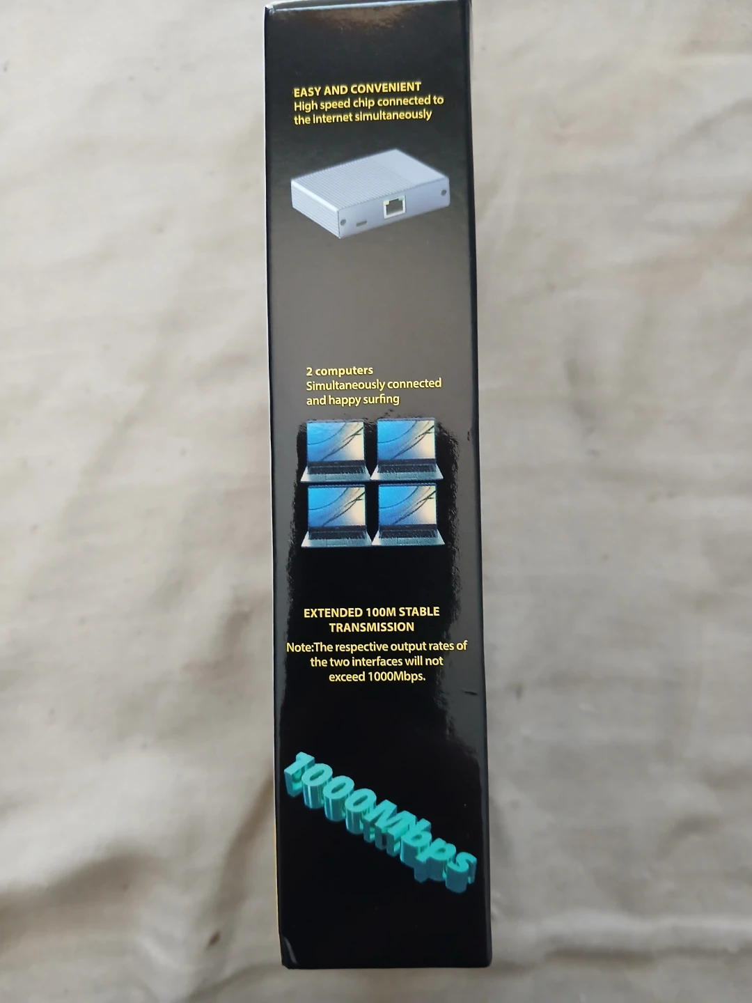 RJ45 Network Splitter Adapter 1-4 - photo 2