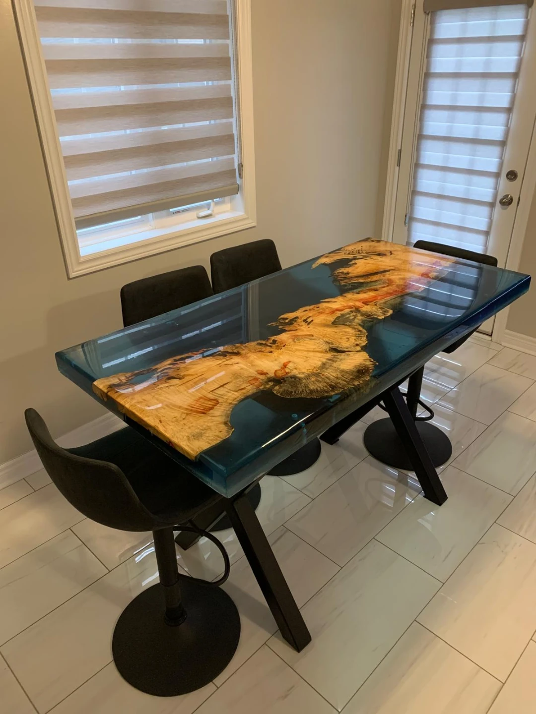Epoxy River Table - photo 4