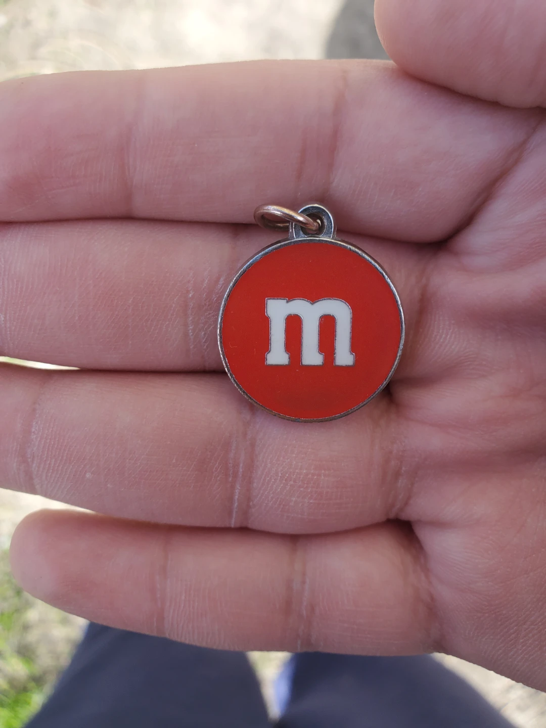 M&M's Red keychain
